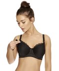 Pure Flexi-wire Nursing bra (Black) by Freya