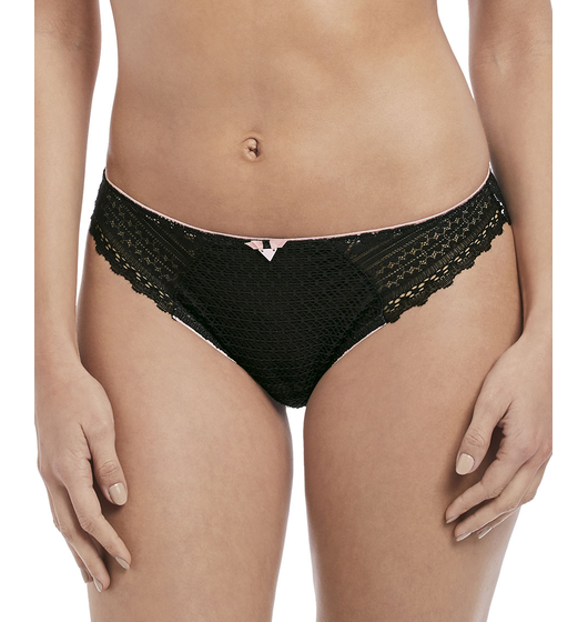 Daisy Lace Brief (Noir) by Freya