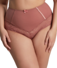 Estel High Waisted Brief (Rose Gold) by Sculptresse