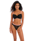 Offbeat Padded Half Cup (Black) by Freya