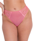 Centre Stage Deep Thong (Pink) by Curvy Kate