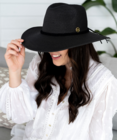 Sundaise Robynne Panama Black Hat