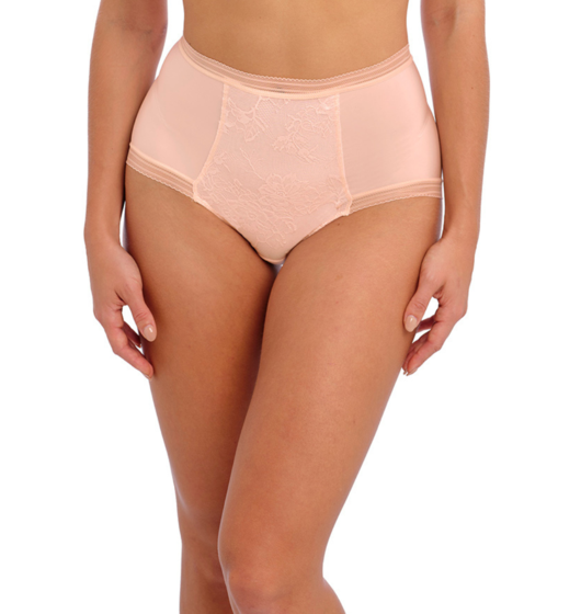 Fusion Lace High Waist Brief (Blush) by Fantasie