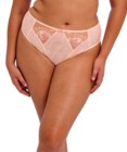 Himari High Leg  Brief (Peach Whisper) by Elomi