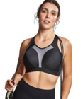 Aerocool Non-Wired Sports Bra (Black) by Royce