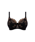 Teagan Padded Half Cup (Black & Almond) by Elomi