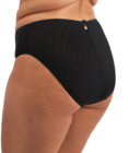 Teagan High Leg Brief (Black & Almond) by Elomi