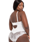 Indulgence Stretch Lace Body (Ivory) by Curvy Kate