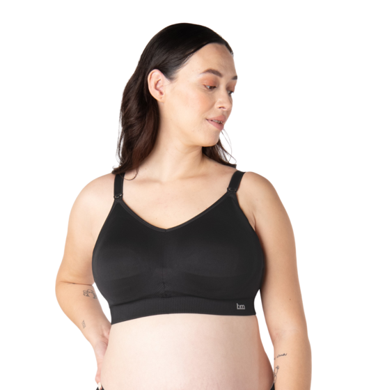 My Everyday Multifit Busty Nursing Bra (Black) by Hotmilk