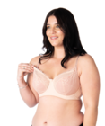 Temptation Flexi-Wire Nursing Bra (Powder) by Hotmilk