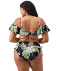 Tropical Retreat Bardot Bikini Top by Elomi