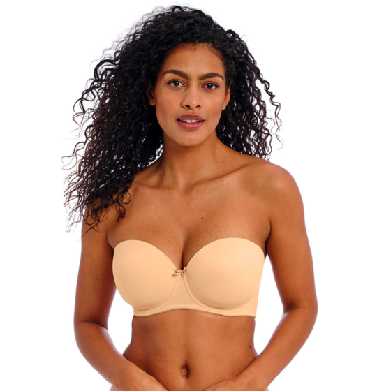 Deco Strapless (Nude) by Freya