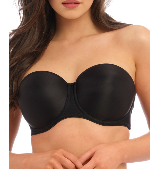 Smoothing Strapless (Black) by Fantasie