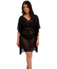 Nauru Kaftan (Black) by Fantasie